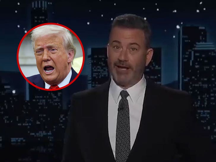 Jimmy Kimmel Reacts to Donald Trump Wanting Him Fired Again