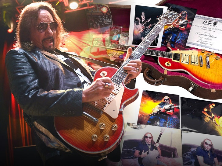 Late KISS Guitarist Ace Frehley’s Famous Les Paul Hitting Auction Block