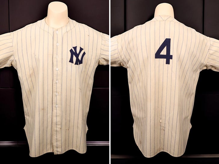 Lou Gehrig’s ’37 Yankees Jersey Hits Auction, Expected To Sell For Over M