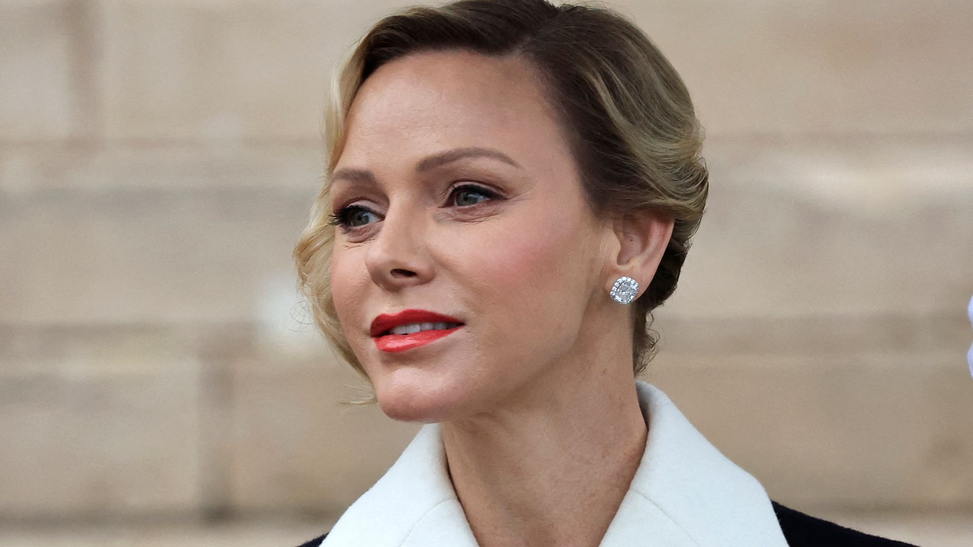 Princess Charlene goes ‘dramatic’ in cape dress – and Carrie Bradshaw heels