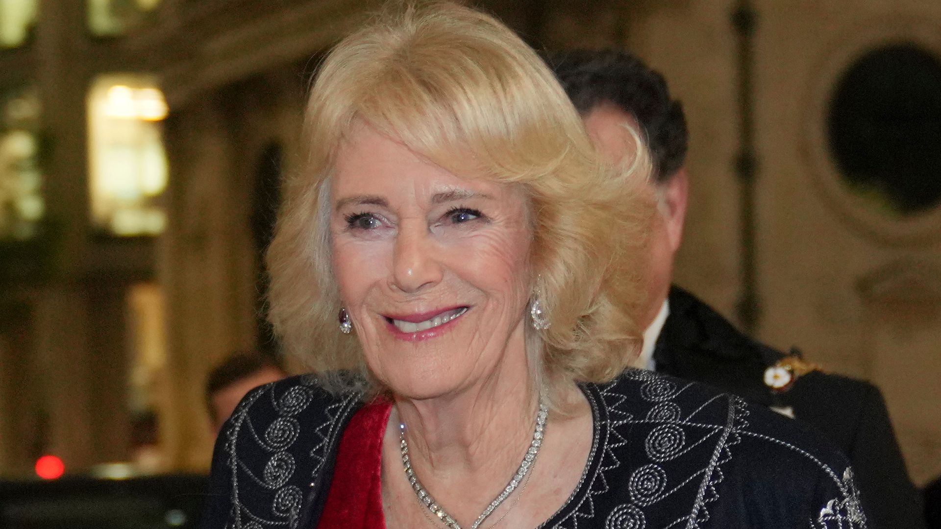Queen Camilla just wore King Charles’ 27-year-old velvet robe – and nobody noticed
