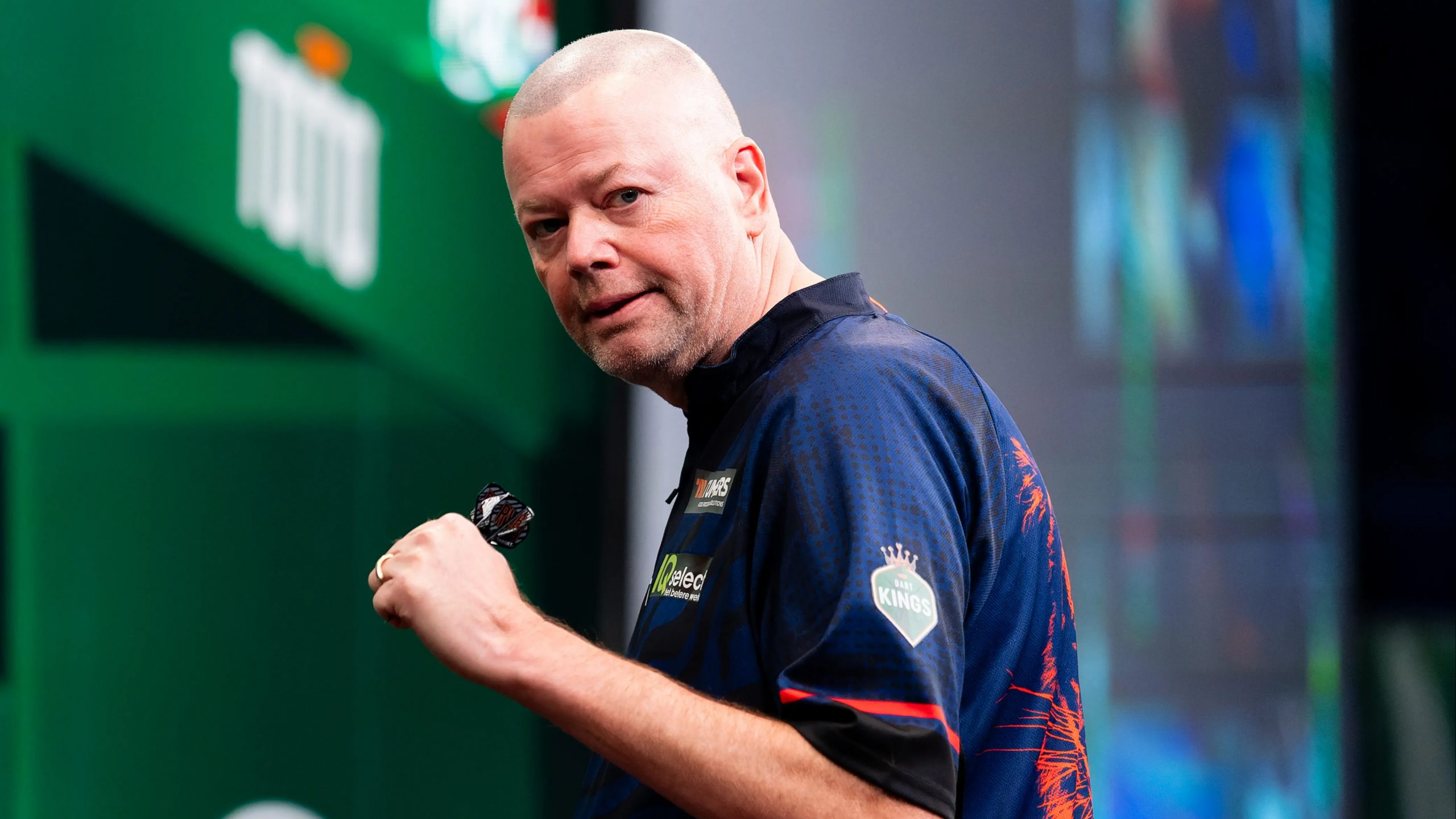 Raymond van Barneveld says ‘it was about collecting the money’ after horror Players Championship Finals darts display