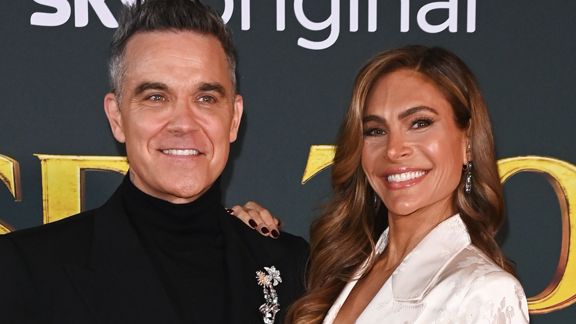 Robbie and Ayda Williams’ daughter Teddy, 12, makes first red carpet appearance