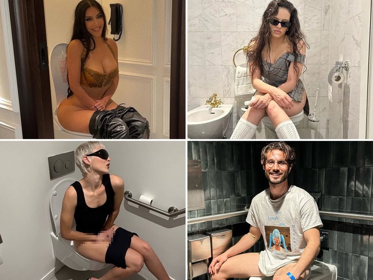 See Celebs On The Porcelain Throne For World Toilet Day!