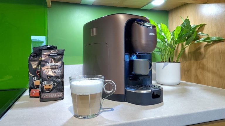The Lavazza Assoluta is a quirky coffee machine that adjusts its own settings to suit your beans – provided you buy the right ones