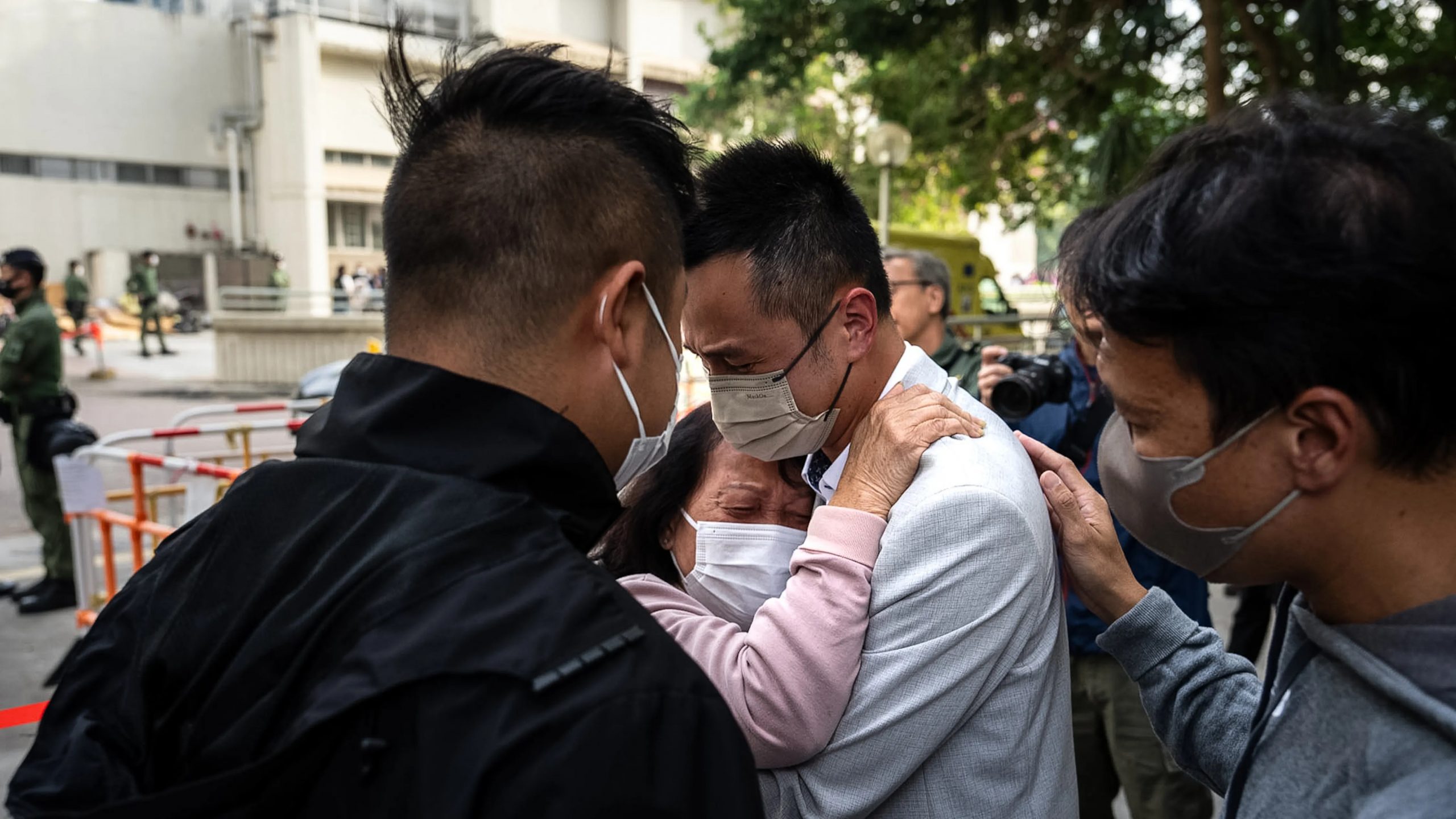 Total darkness & choking smoke… Hong Kong skyscraper blaze survivors reveal desperate escape from inferno that killed 65