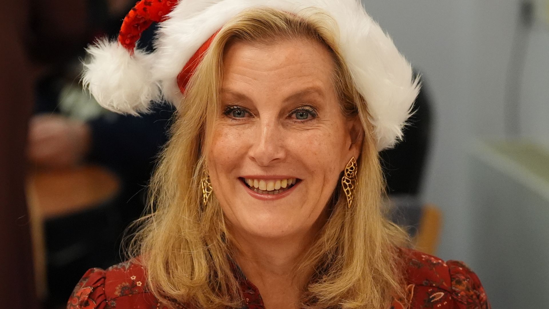 Duchess Sophie swerves ‘severe’ Christmas look in Victoria Beckham corduroy