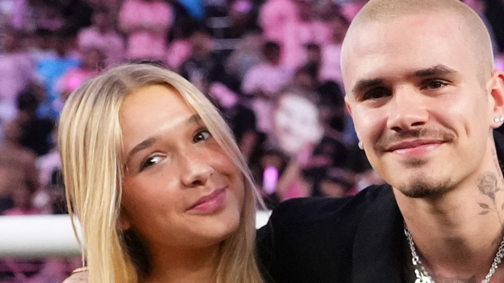 Harper Beckham puts ‘dainty’ ballerina twist on slouchy jeans look for special night out