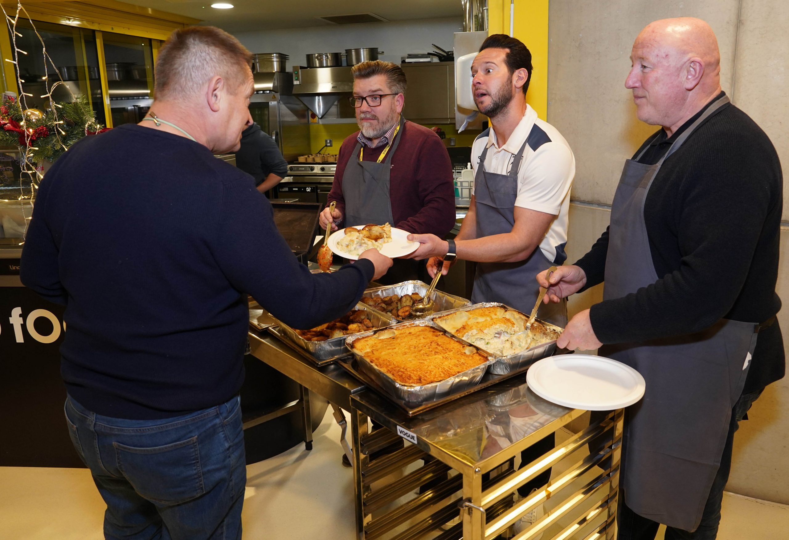 Hot dinners, a warm bed & hope for the future… how Prem club West Ham opened its doors to rough sleepers this Christmas