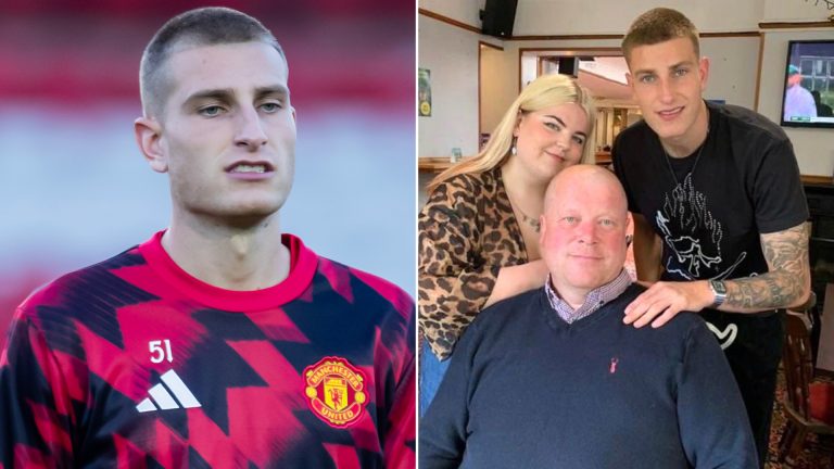 ‘I can never feel that bad again’ – Brave Man Utd academy star opens up on tragic death of dad who took his own life