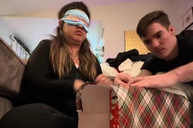 I was forced to wrap my own Christmas presents blindfolded for my clueless husband – people beg me to divorce him