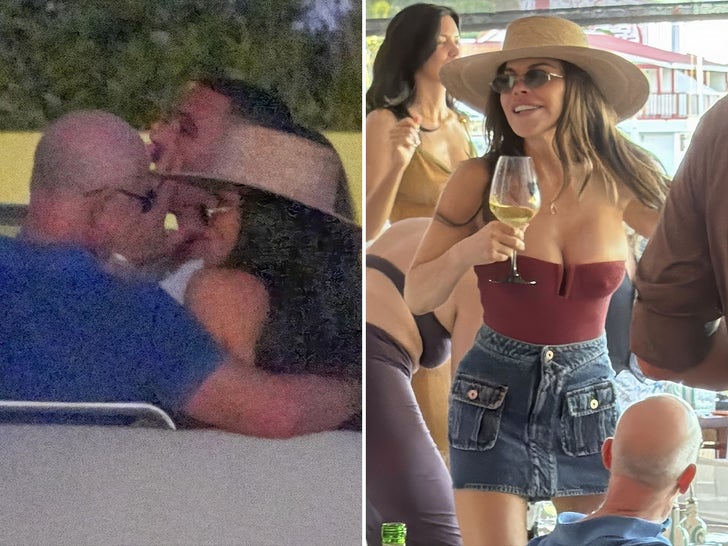 Jeff Bezos Sits Back, Watches Lauren Sanchez Bezos Party in St. Barts