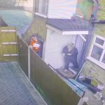 Moment postman caught WEEING on woman’s home as she stands feet away