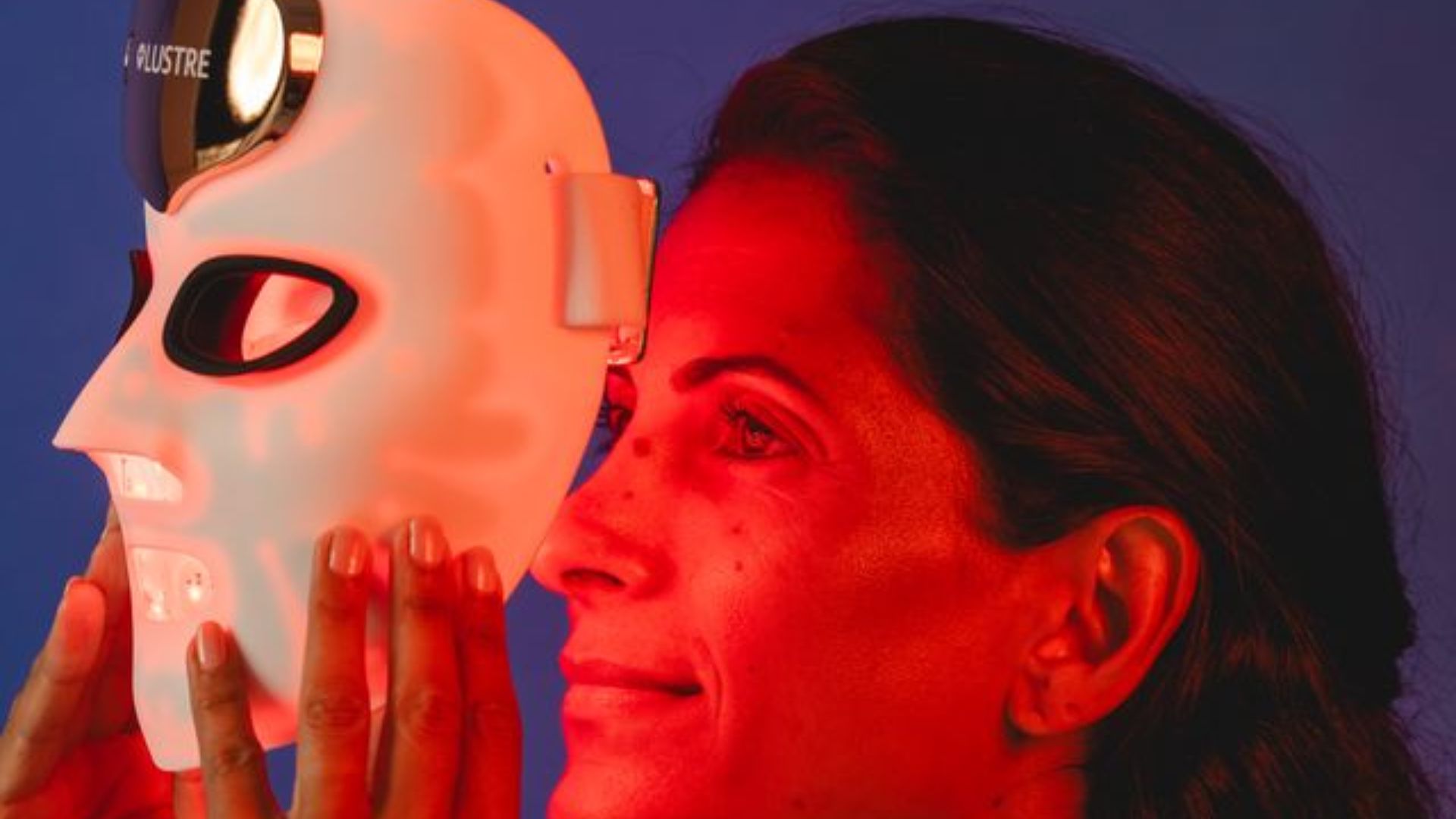 ‘My skin looks glowing’ shoppers rave after trying Lustre LED mask slashed to HALF PRICE at Boots