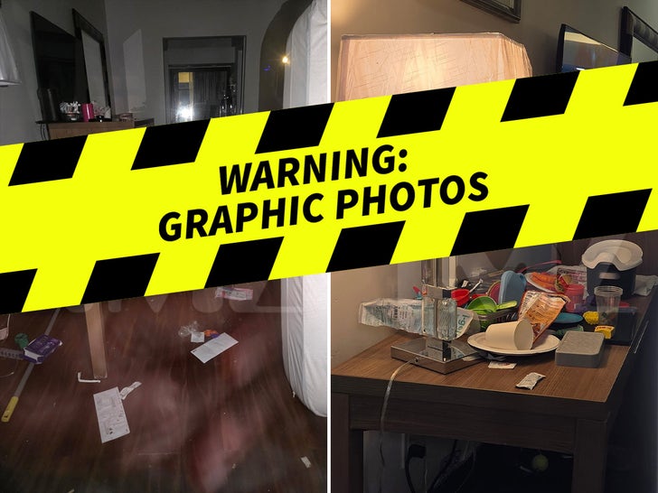 POORSTACY Death Scene, See Eerie Photos of Motel Room