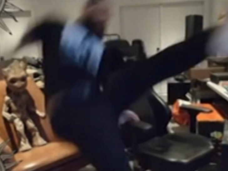 Post Malone Hurts Himself in Epic Backflip Fail on Live Stream