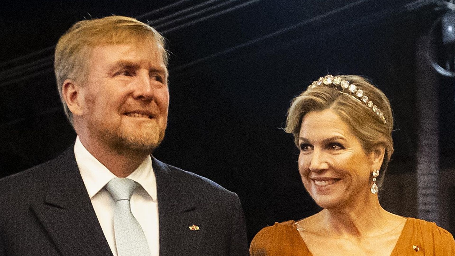 Queen Máxima ‘brings the drama’ with caped gown – and diamond wedding tiara