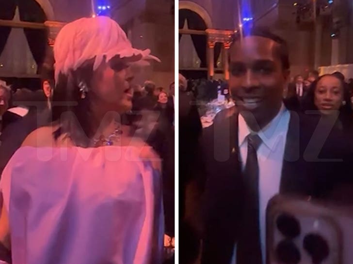 Rihanna Snaps at A$AP Rocky to Leave Gotham Awards, on Video