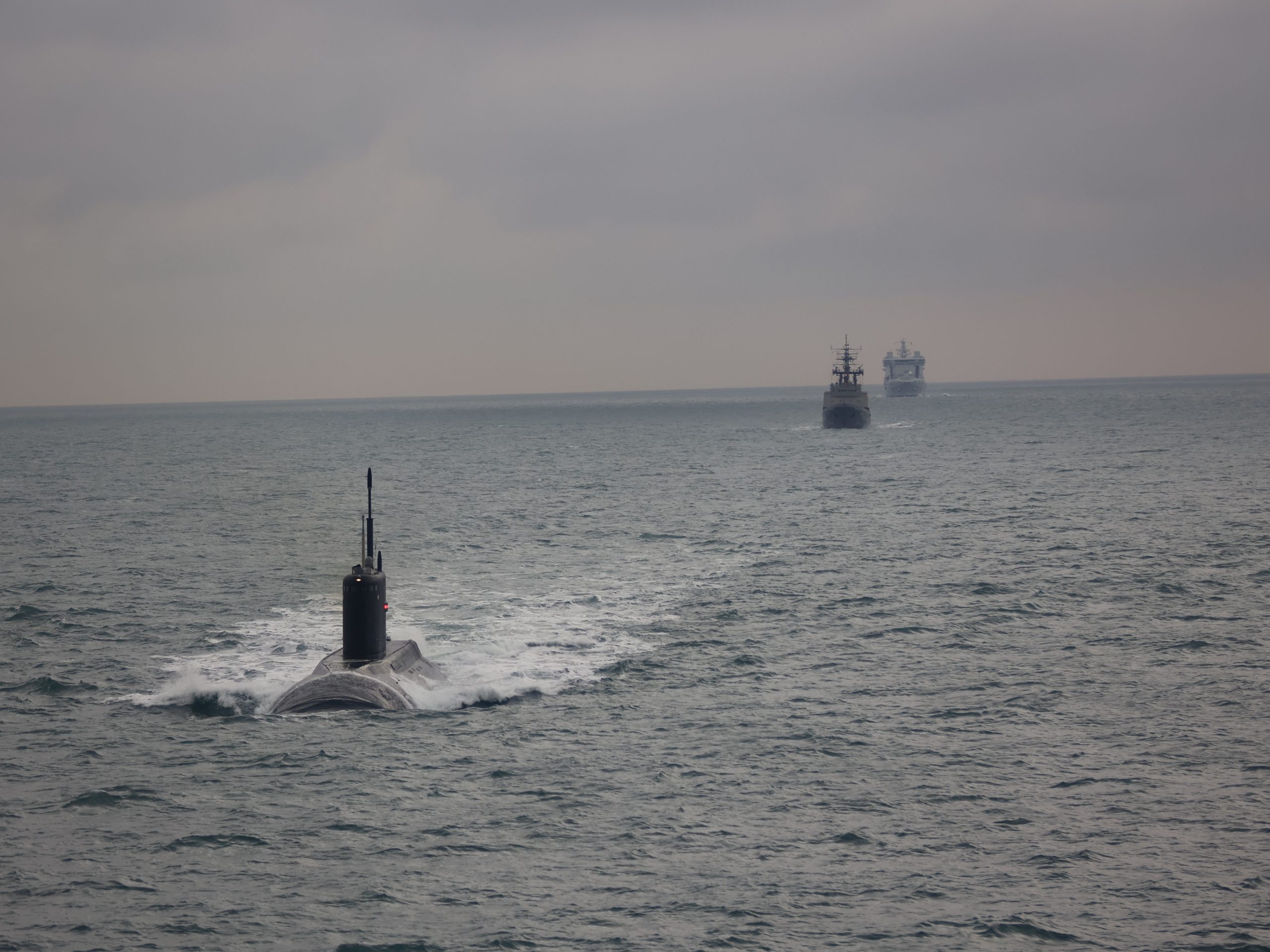 Russian ‘black hole’ submarine intercepted in English Channel just DAYS after Royal Navy warning over Putin threat to UK