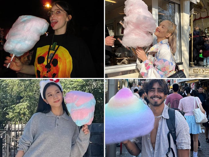 Stars Who Slay For Cotton Candy Day … Too Sweet To Handle!