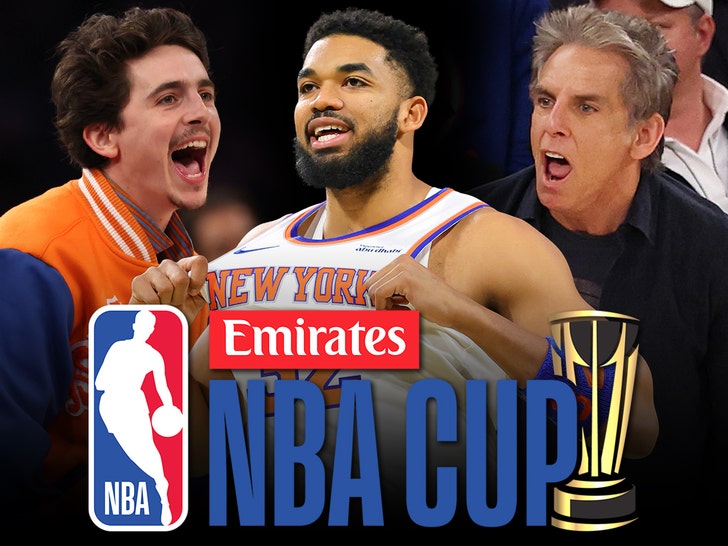 Timothée Chalamet, Ben Stiller FaceTime Knicks After NBA Cup Win