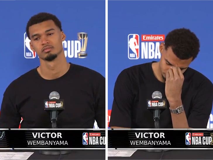 Victor Wembanyama Emotional After NBA Cup Loss, Learned Grandma Died Earlier