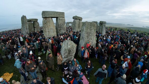 Winter solstice celebrations at Stonehenge included ‘great omen’ for 2026