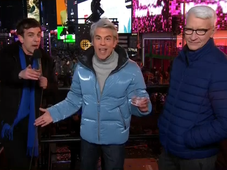 Andy Cohen Rips Into Eric Adams Live on CNN New Year’s Eve Broadcast
