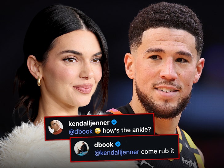 Devin Booker Tells Kendall Jenner ‘Come Rub It’