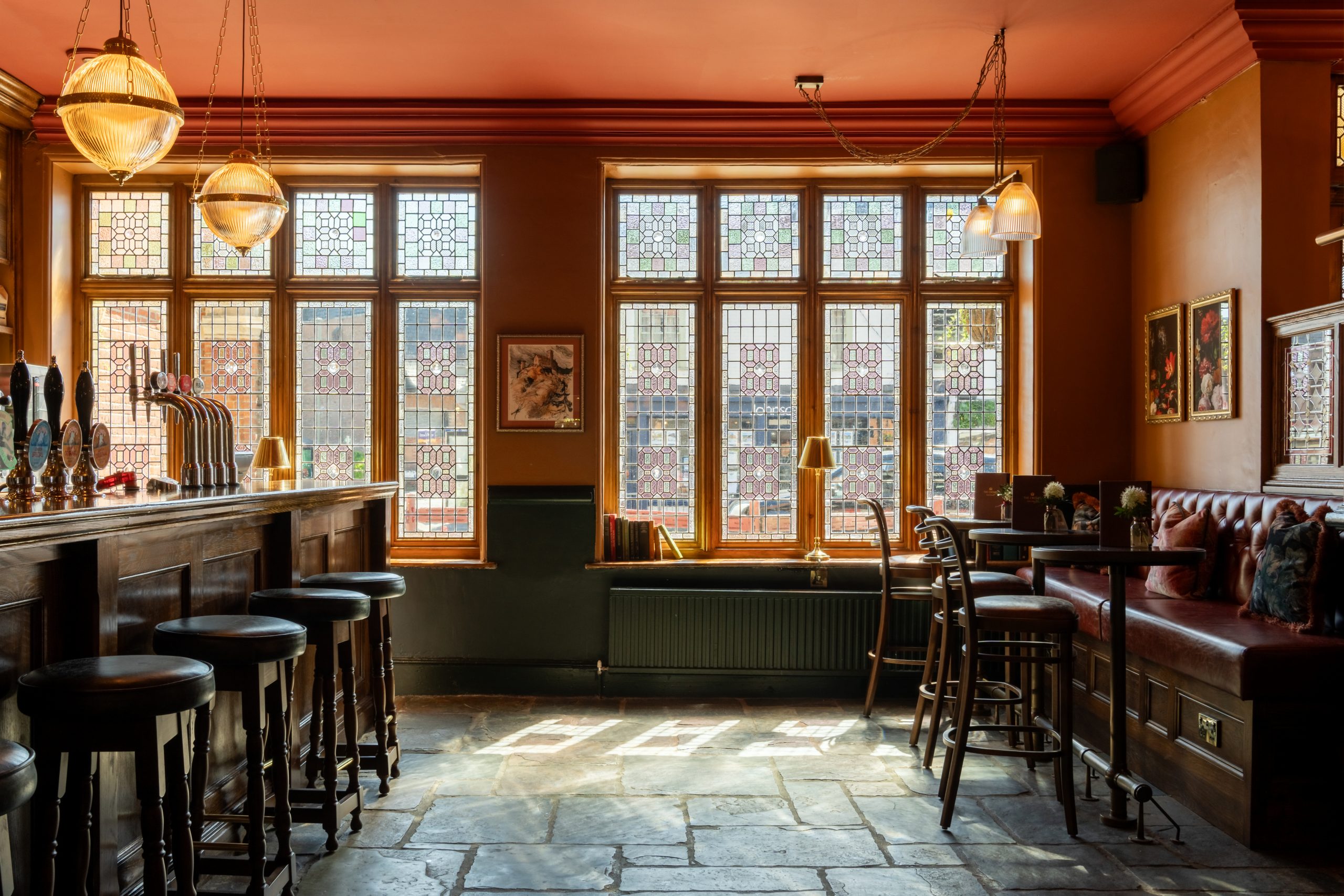 I spent the night at the historic pub just three minutes from Thorpe Park
