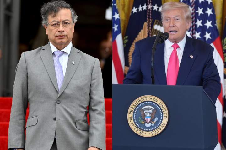 ‘I will take up arms again’: Colombian president pushes back on Trump remarks