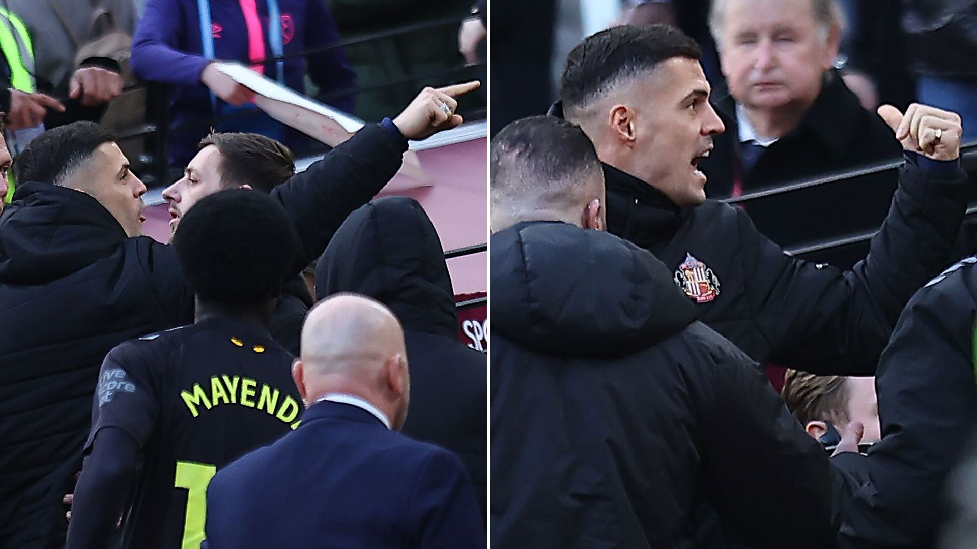 ‘I’ll see you outside’ – West Ham fan reveals what sparked extraordinary Granit Xhaka spat that saw game stopped