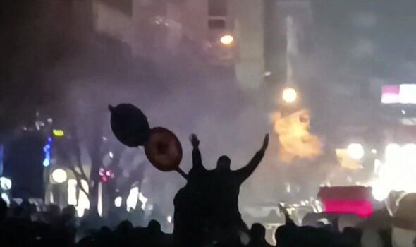 Iran government could topple after biggest demonstrations in 15 years rock regime