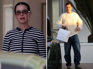 Katy Perry and Orlando Bloom Step Out Together With Kids in Santa Barbara