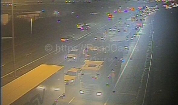 M25 traffic LIVE: Chaos as huge crash sparks part closure and severe delays