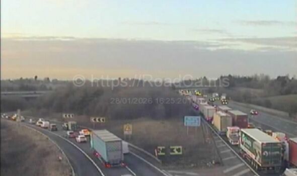 M6 traffic LIVE: ‘Serious crash’ stops cars in both directions with huge delays