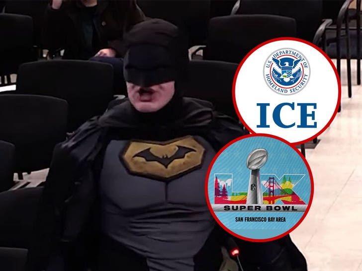 Man Dressed as Batman Crushes Santa Clara City Council Over ICE Cooperation