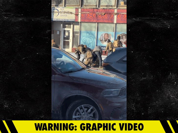 Man Shot Down by Federal Agents in Minneapolis on Video