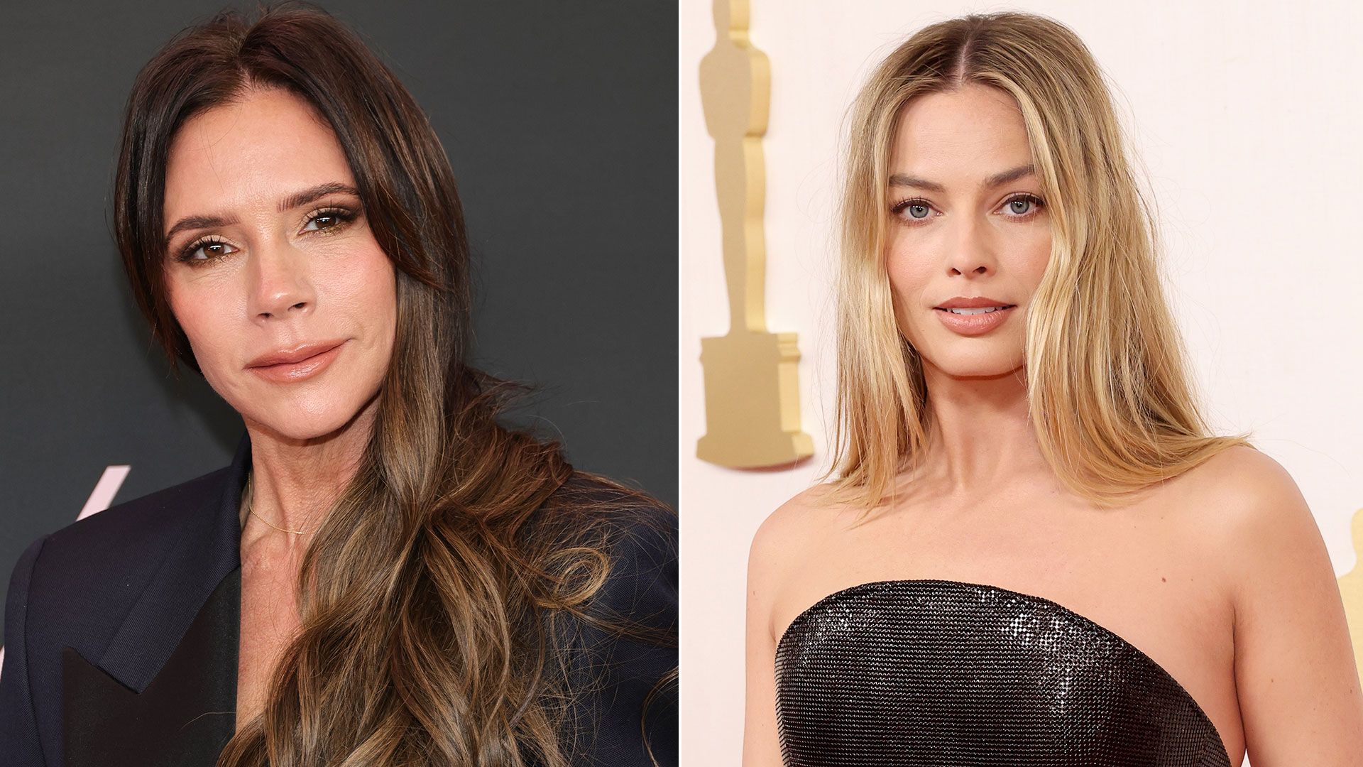 Margot Robbie is a real-life angel in feathered Victoria Beckham mini dress