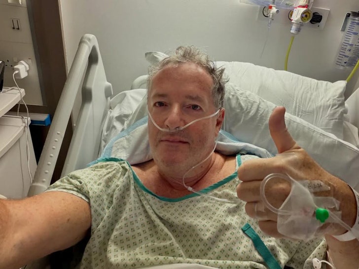 Piers Morgan Hospitalized After Fall, Undergoes Hip Replacement