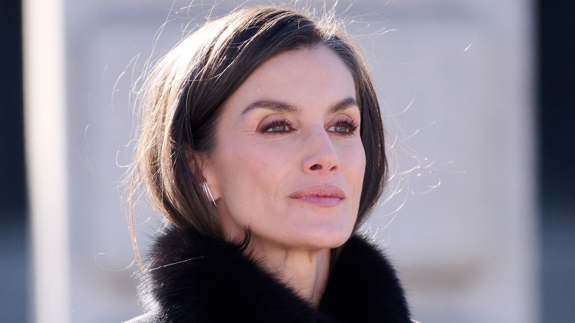Queen Letizia creates ‘instant drama’ in faux fur cape