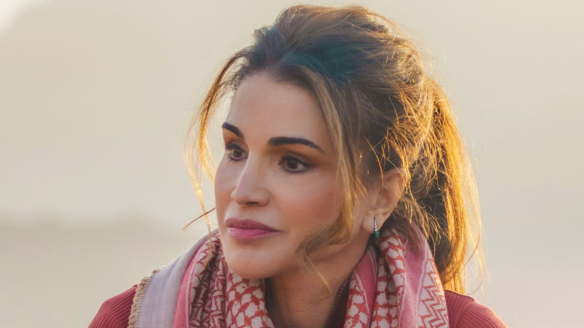 Queen Rania schools us on how to channel Lara Croft in cargo pants and heeled boots