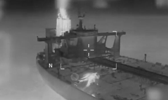 Shocking footage shows moment US special forces storm tanker