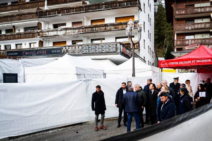 Sparkling flares on Champagne bottles fuelled lethal Swiss bar blaze: officials