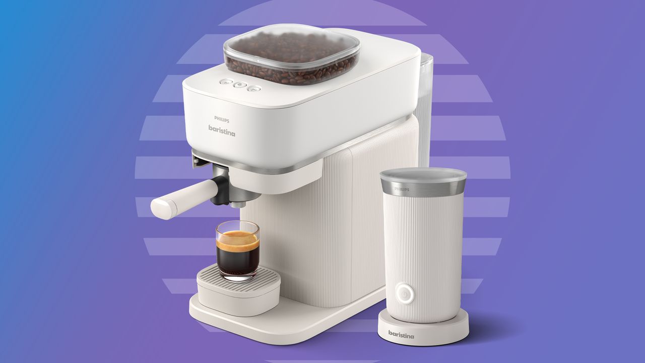 Think brewing coffee with fresh beans is too much hassle? The new Philips Baristina might just change your mind with its ‘one swipe’ system
