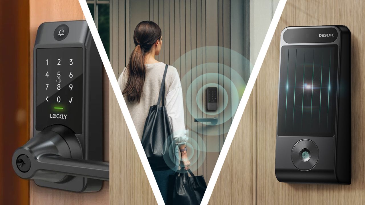Wireless charging, super-fast unlocking, and built-in solar panels – the next generation of smart locks from CES 2026