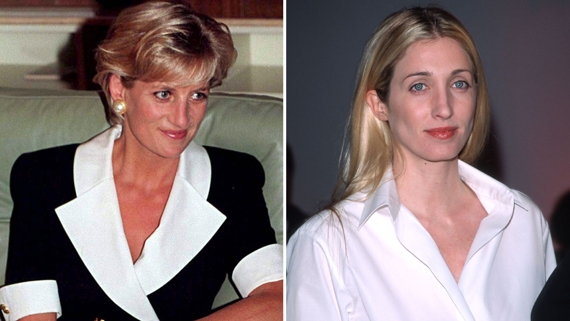 4 iconic photos that prove Princess Diana and Carolyn Bessette-Kennedy were 90s style twins