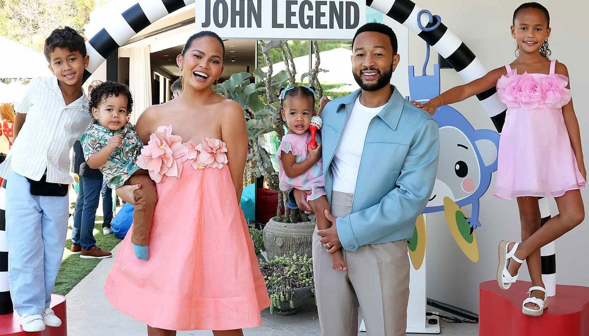 Chrissy Teigen shares which kid might follow in dad John Legend’s footsteps