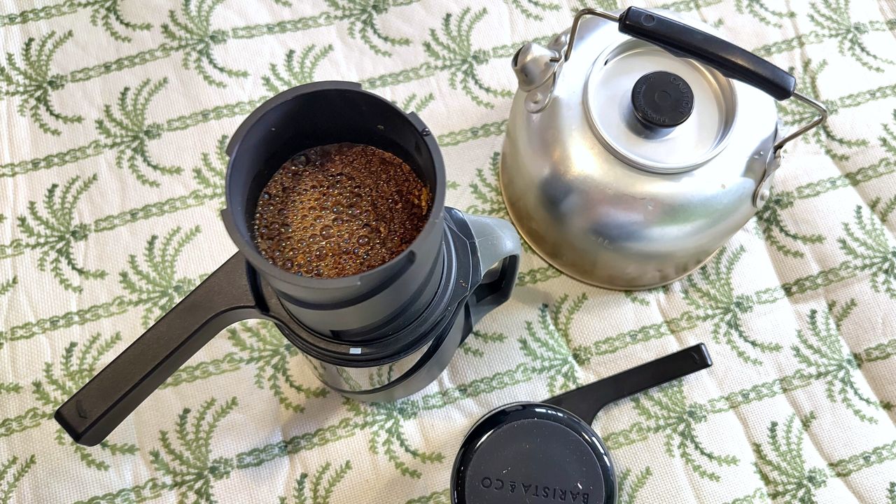 Did someone wash their underwear in your hotel coffee machine? Bring a portable espresso maker, and you won’t have to worry