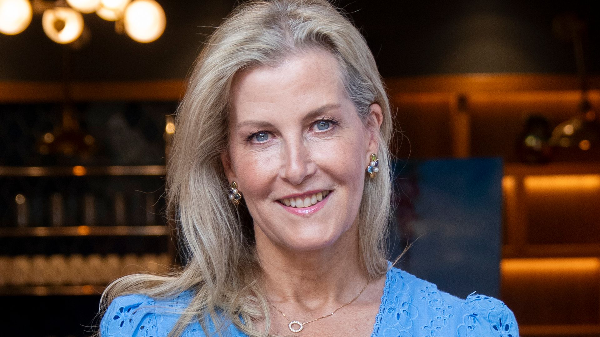 Duchess Sophie dons sheer polka dot dress for special event